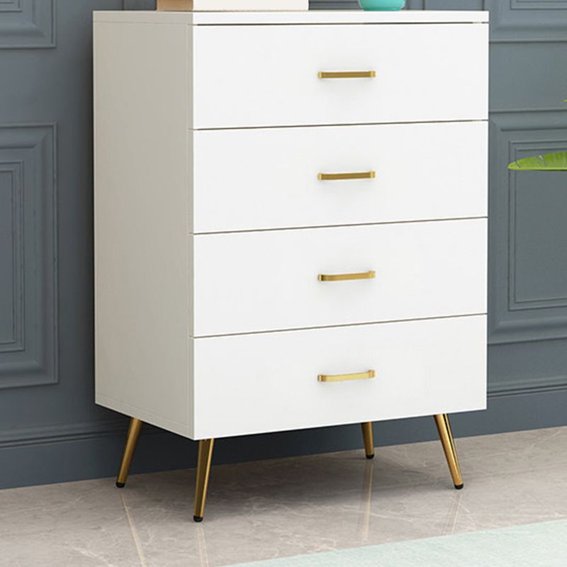 Cassa di accento di legno largo 15,75 "con cassetti morbidi razziali resistenti al petto