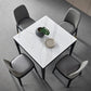 Industrial Standard Sintered Stone Dining Table White Square Shape Dining Table for Kitchen Clearhalo ' dining_table' 'Dining Tables & Seating' 'Dining Tables' 'furn' 'furn_dining_table' 'Furniture' 'furniture_dining_table' 'Kitchen & Dining Furniture' 'kitchen&dining_furn' 'kitchen' 'kitchen_dining_table' 1200x1200_17bf9b84-9b21-4cfc-9d54-8cc99a77e5f4