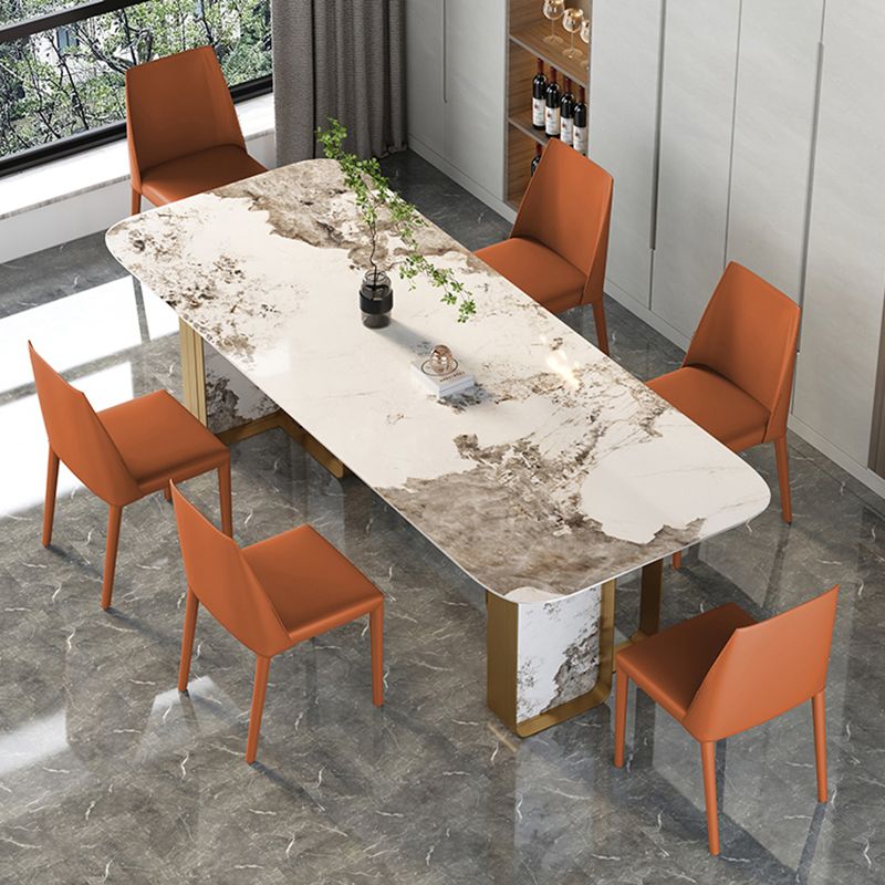 Modern Style Home Side Chair Solid Back Upholstered Dining Room Chair (Set of 2) Clearhalo ' kitchen&dining_furn' 'Dining Chairs' 'Dining Tables & Seating' 'dining_chair' 'furn' 'furn_dining_chair' 'Furniture' 'furniture_dining_chair' 'Kitchen & Dining Furniture' 'kitchen' 1200x1200_17cc7ba9-9a6c-41a8-9017-108cd0cb516c