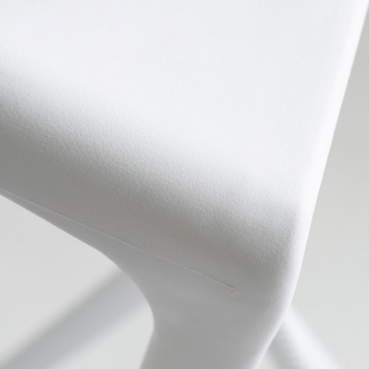 Tabouret de bar en plastique industriel Tabouret de hauteur de bar empilable d'intérieur