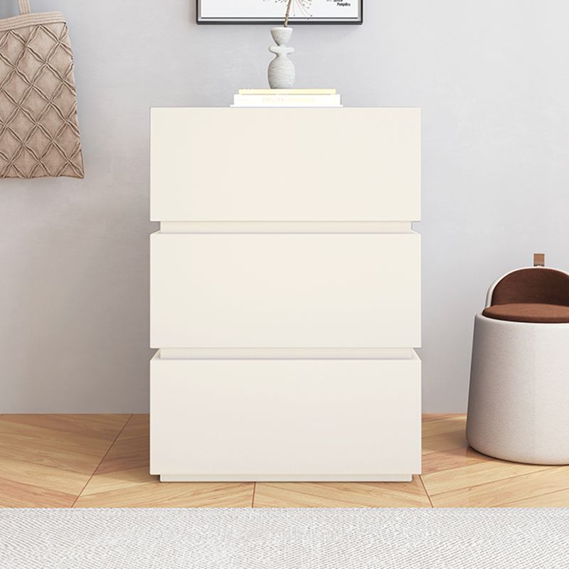 Cassa di accento rettangolo da 21 "contemporanei, cassa di legno con cassetti