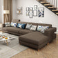 Removable Cushions,Adjustable Sectional Sofa, 67" Linen Sectional sofa Clearhalo 'furn' 'furn_sectionals' 'Furniture' 'Living Room Furniture' 'Sectionals' 1200x1200_17d226d7-0a0b-4410-ad0b-d616b8e580f7