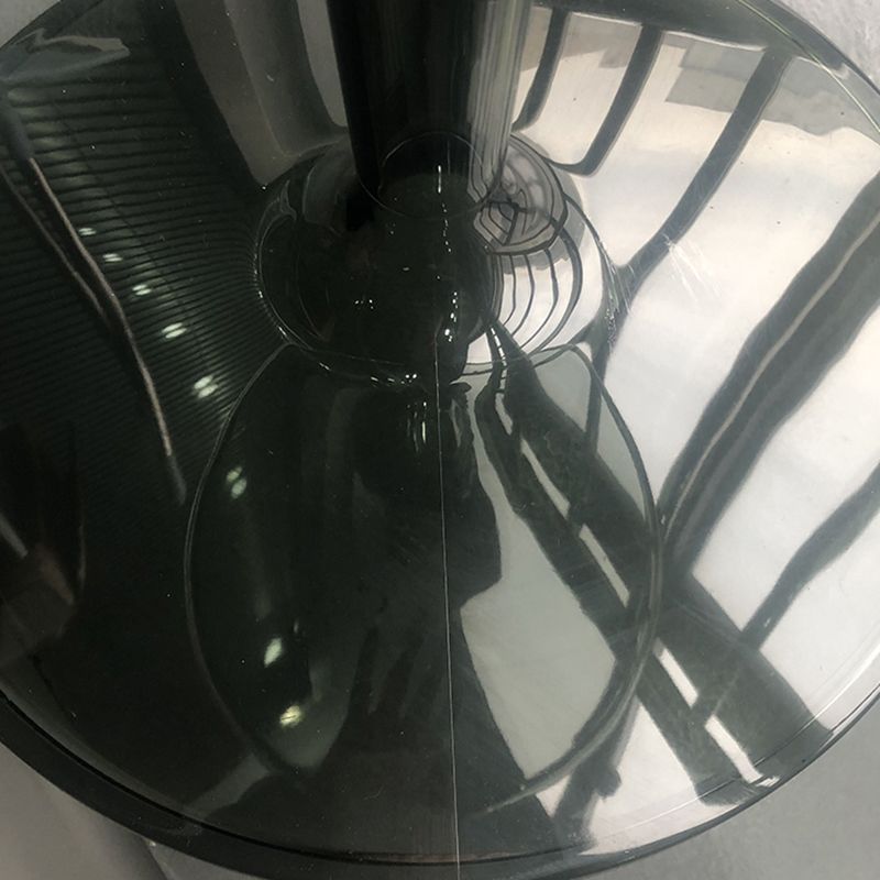 Tabella dell'estremità laterale rotonda di plastica 19.09 "Tavolo accento laterale largo di piedistallo