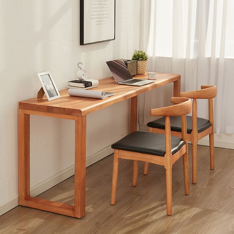 29.53 "Tall Writing Desk rechthoekig houten schrijfbureau met slee -basis voor huis