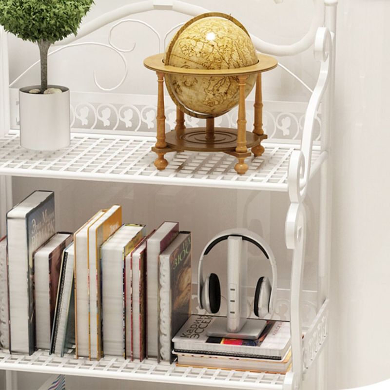 Bibliothèque contemporaine standard ouvrir la bibliothèque en métal avec étagères