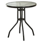Contemporary Round Dining Table Clear Tempered Glass Table with Pedestal Base Clearhalo ' dining_table' 'Dining Tables & Seating' 'Dining Tables' 'furn' 'furn_dining_table' 'Furniture' 'furniture_dining_table' 'Kitchen & Dining Furniture' 'kitchen&dining_furn' 'kitchen' 'kitchen_dining_table' 1200x1200_17e58665-d73c-4dc3-8a5e-0c8c6fb743e6