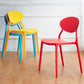 Modern Plastic Dining Room Chairs Armless Open Back Dining Side Chair for Restaurant Clearhalo ' kitchen&dining_furn' 'Dining Chairs' 'Dining Tables & Seating' 'dining_chair' 'furn' 'furn_dining_chair' 'Furniture' 'furniture_dining_chair' 'Kitchen & Dining Furniture' 'kitchen' 1200x1200_17eb20bf-7e50-4045-a1a4-a4c179997180