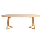 Modern Style Oval Office Desk Wood Wood Writing Writing Desk for Home