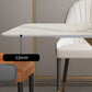 Luxury Sintered Stone Dining Table Rectangle Table with Single Pedestal in Gold Clearhalo 'Dining Tables & Seating' 'Dining Tables' 'dining_table' 'furn' 'furn_dining_table' 'Furniture' 'furniture_dining_table' 'Kitchen & Dining Furniture' 'kitchen' 'kitchen_dining_table' 1200x1200_17f26e04-94ca-4891-a237-bd54ce04a89c