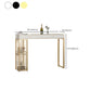 Stone Bar Table Set Glam Style Rectangle 1/3 Pieces Pub Table Set for Indoor Clearhalo 'Bar Furniture' 'furn' 'furn_home_bar_bar_sets' 'Furniture' 'Home Bars & Bar Sets' 'home_bar_bar_sets' 'Kitchen & Dining Furniture' 1200x1200_17f2be1e-0a82-4ebb-94e0-a7a98d67802e