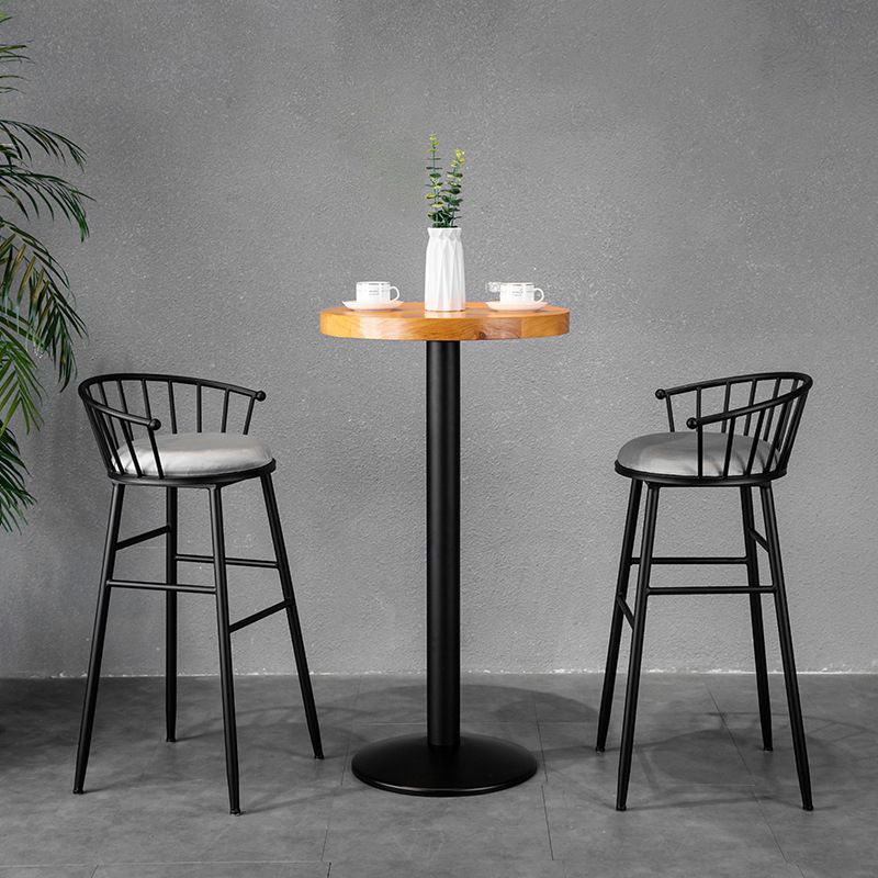 1/3 Pieces Bar Stool and Table Set Modern Round Pub Table Set Clearhalo 'Bar Furniture' 'furn' 'furn_home_bar_bar_sets' 'Furniture' 'Home Bars & Bar Sets' 'home_bar_bar_sets' 'Kitchen & Dining Furniture' 1200x1200_17f69c55-ded3-48e0-a89b-f30a9234dd51