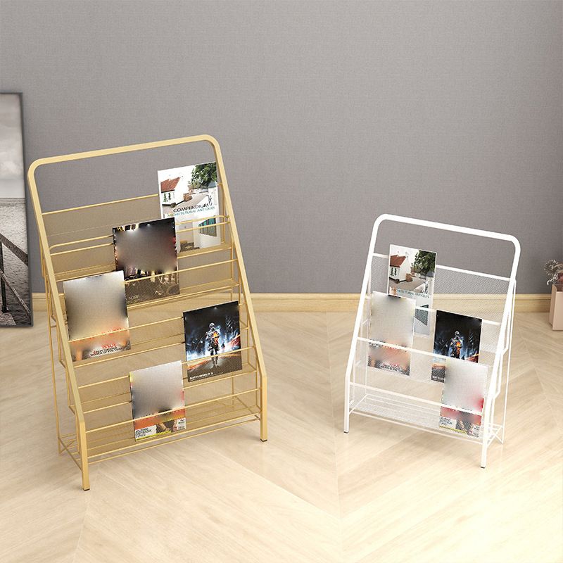 Industrial Ladder Bookshelf Iron Closed Back Bookshelf for Home Clearhalo 'Bookcases' 'furn' 'furn_bookcases' 'Furniture' 'furniture_bookcases' 'kitchen' 'kitchen_bookcases' 'Living Room Furniture' 'Office Furniture' 1200x1200_17fd053f-c5c1-4d59-a0ab-f6595b71dfc4