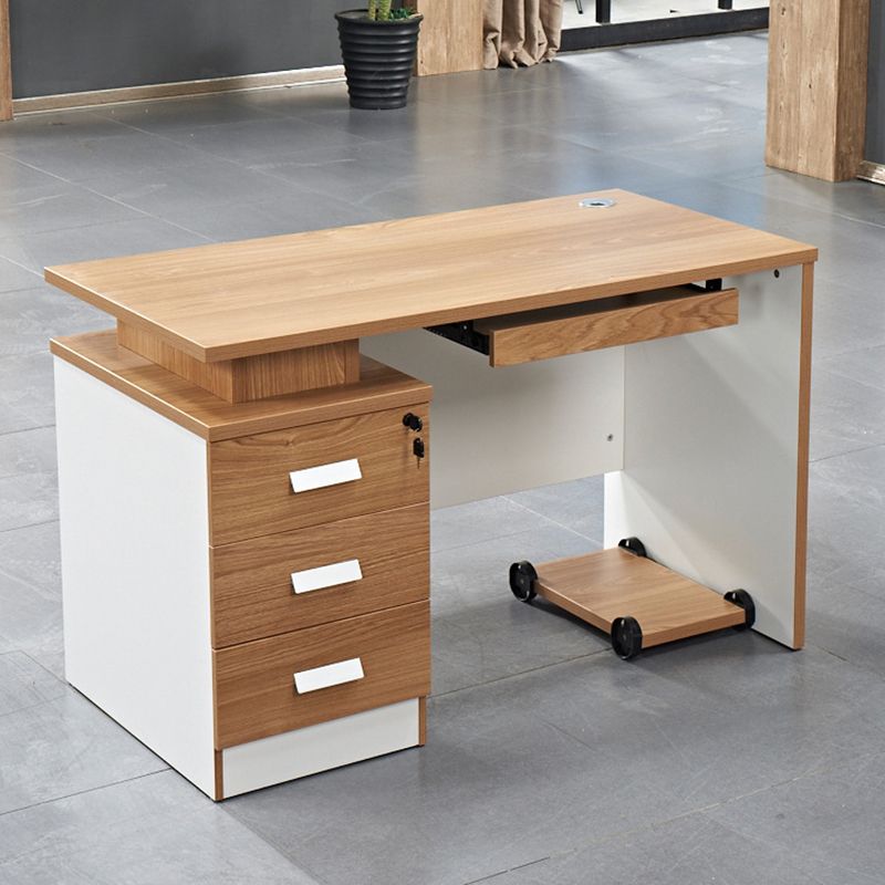 Engineered Wood Writing Desk Industrial Rectangular Desk for Office Clearhalo 'furn' 'furn_office_desk' 'Furniture' 'Office Desks' 'Office Furniture' 'office_desk' 1200x1200_17fd195d-9865-4fe4-96a7-1d8c08f73e78