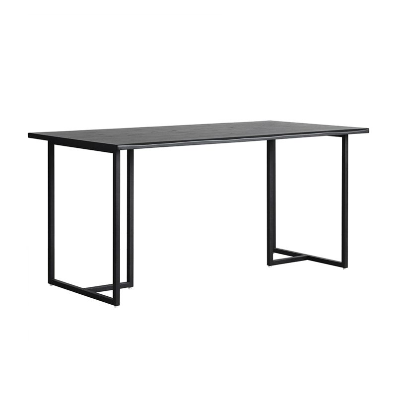 Moderne rechthoek houten eettafel 1/2 stukken eetgelegenheid voor eetkamer