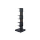Closed Back Bookshelf Contemporary Style Vertical Bookcase for Home Office Clearhalo 'Bookcases' 'furn' 'furn_bookcases' 'Furniture' 'furniture_bookcases' 'kitchen' 'kitchen_bookcases' 'Living Room Furniture' 'Office Furniture' 1200x1200_17fee2b5-d6fe-490e-9c44-eeb77fe7039f