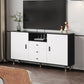 Cabinet télévisé en bois Modern Minimalist Home Open TV Stand Console