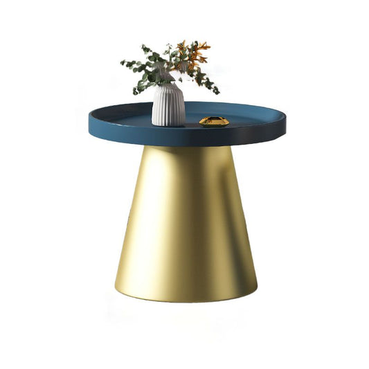 Metal Accent Side Table Table Pedestal Tray Top Side End Snack Table Clearhalo 'Coffee & Accent Tables' 'End & Side Tables' 'end_side_tables' 'furn' 'furn_end_side_tables' 'Furniture' 'Living Room Furniture' 1200x1200_18010b52-6c02-4007-82c6-ee203c348779