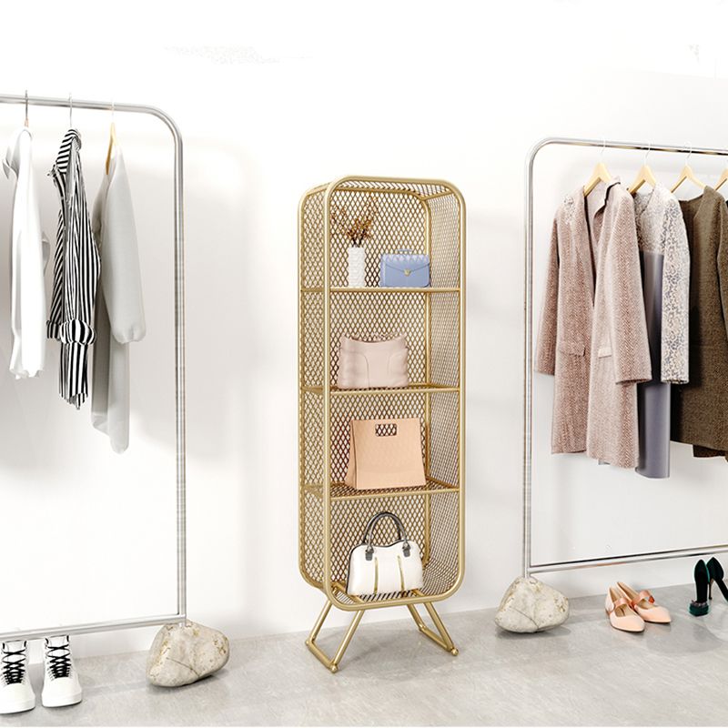 Closed Back Bookcase Glam Style Bookshelf for Home Study Room Office Clearhalo 'Bookcases' 'furn' 'furn_bookcases' 'Furniture' 'furniture_bookcases' 'kitchen' 'kitchen_bookcases' 'Living Room Furniture' 'Office Furniture' 1200x1200_18015ad0-3825-403a-b2a7-eecdb3cb4bfb