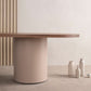 Minimalist Solid Wood Standard Dining Table Oval Kitchen Dining Table with Double Pedestal Base Clearhalo ' dining_table' 'Dining Tables & Seating' 'Dining Tables' 'furn' 'furn_dining_table' 'Furniture' 'furniture_dining_table' 'Kitchen & Dining Furniture' 'kitchen&dining_furn' 'kitchen' 'kitchen_dining_table' 1200x1200_18038ba3-d7d5-4712-b5a4-421c717345bc