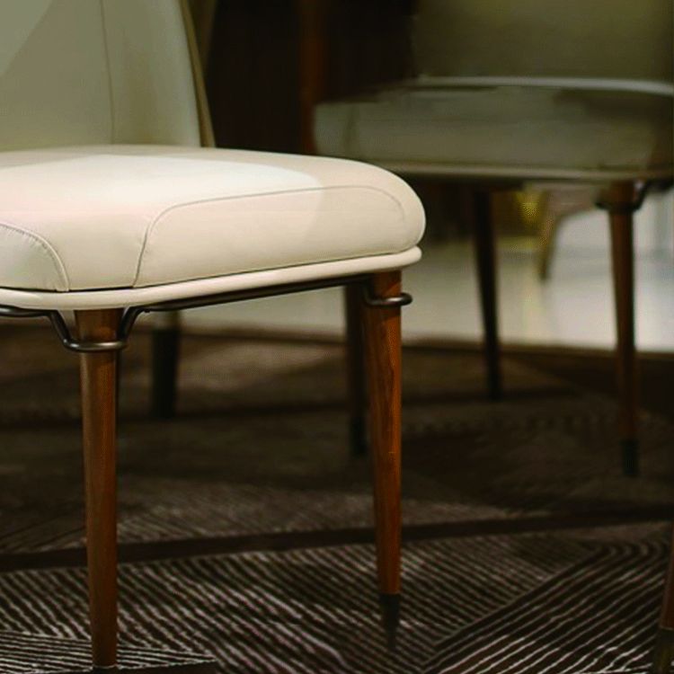 Contemporary Conference Room Parsons Side Chair Beige Leather Dining Chair Clearhalo ' kitchen&dining_furn' 'Dining Chairs' 'Dining Tables & Seating' 'dining_chair' 'furn' 'furn_dining_chair' 'Furniture' 'furniture_dining_chair' 'Kitchen & Dining Furniture' 'kitchen' 1200x1200_18057096-758f-4ba6-807c-df7c43b8a90d