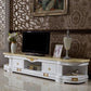 European TV Cabinet Living Room Bedroom Floor Classic TV Console with Cabinet Clearhalo 'furn' 'furn_tv_stands_entertainment_centers' 'Furniture' 'Living Room Furniture' 'TV Stands & Entertainment Centers' 'TV Stands & Media Storage Furniture' 'tv_stands_entertainment_centers' 1200x1200_18072fb5-9e26-4097-9e87-21d0529a9e46