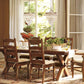 Rectangle Mid-Century Dining Table Brown Tone Fixed Table with Pinewood Solid Wood Clearhalo ' dining_table' 'Dining Tables & Seating' 'Dining Tables' 'furn' 'furn_dining_table' 'Furniture' 'furniture_dining_table' 'Kitchen & Dining Furniture' 'kitchen&dining_furn' 'kitchen' 'kitchen_dining_table' 1200x1200_180b729c-856e-4bf3-8d46-ed8d1376882a