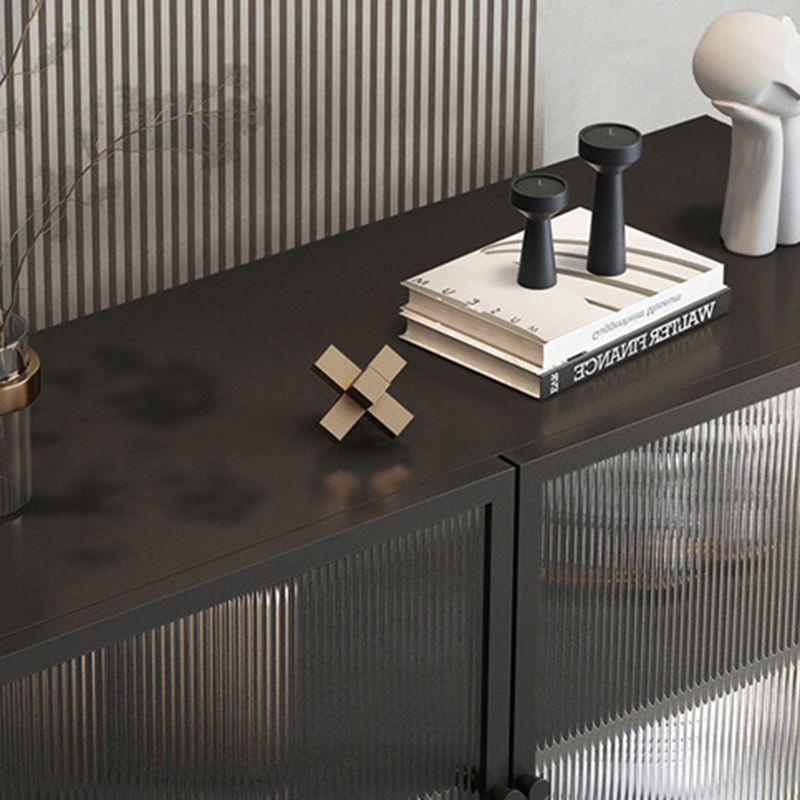 35"H Display Cabinet Glass Door Storage Cabinet for Living Room Clearhalo 'Display & China Cabinets' 'display_china_cabinets' 'furn' 'furn_display_china_cabinets' 'Furniture' 'Kitchen & Dining Furniture' 1200x1200_180eb433-8fa2-4103-822c-e2e5e4d9b622