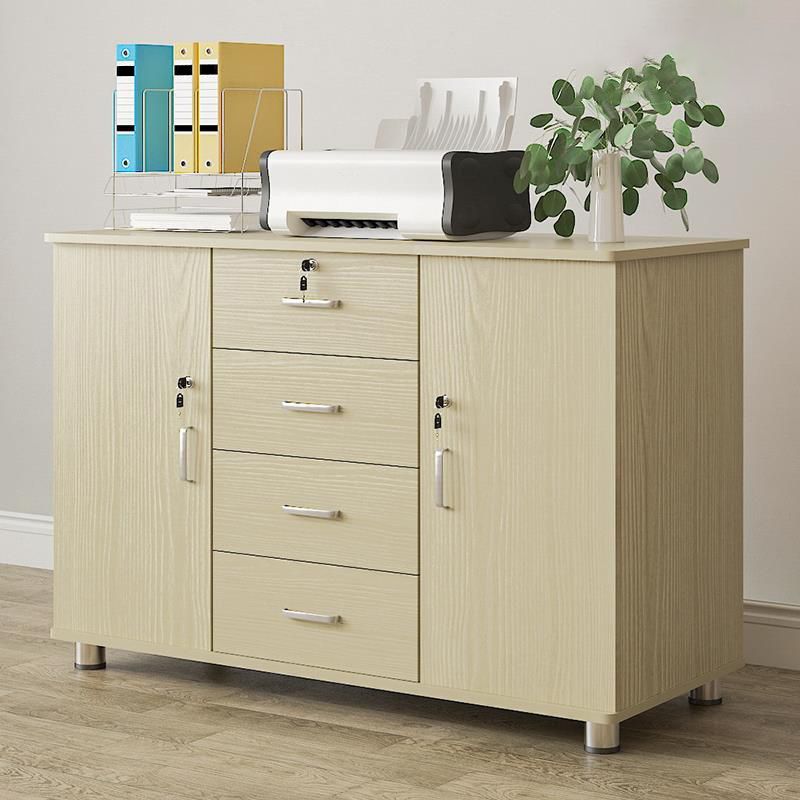 Nordic Style Cabinet Wood with Lock and Storage Lateral File Cabinet Clearhalo 'Filing Cabinets' 'filling_cabinets' 'furn' 'furn_filling_cabinets' 'Furniture' 'Office Furniture' 1200x1200_180f0d53-7101-4347-ba7b-548465901745