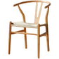Modern Style Arm Chair Solid Wood Indoor Dining Chair for Dining Room
