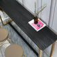 Glam Style Wooden Bar Counter Table Rectangle Bar Counter Table with Metal Legs Clearhalo 'Bar Furniture' 'Bar Tables' 'bar_tables' 'furn' 'furn_bar_tables' 'Furniture' 'Kitchen & Dining Furniture' 1200x1200_1813109f-3c2b-4b05-8a81-f7d774a4617b