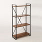 Wooden Open Back Bookshelf Etagere Industrial Bookcase with Shelves Clearhalo 'Bookcases' 'furn' 'furn_bookcases' 'Furniture' 'Office Furniture' 1200x1200_1816d705-2d05-4f73-84c1-f1e67b206463