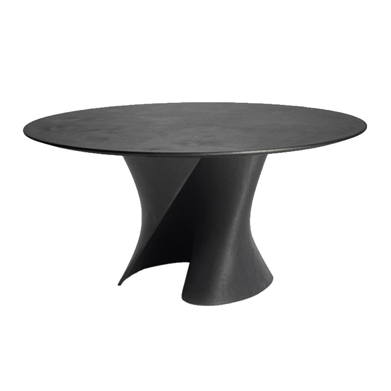 Modern Style Round Wood/Slate Table with Abstract Base Coffee Table Clearhalo 'Coffee & Accent Tables' 'Coffee Tables' 'coffee_tables' 'furn' 'furn_coffee_tables' 'Furniture' 'Living Room Furniture' 1200x1200_1817ee88-decd-42f6-89fb-9f98f26a41f5