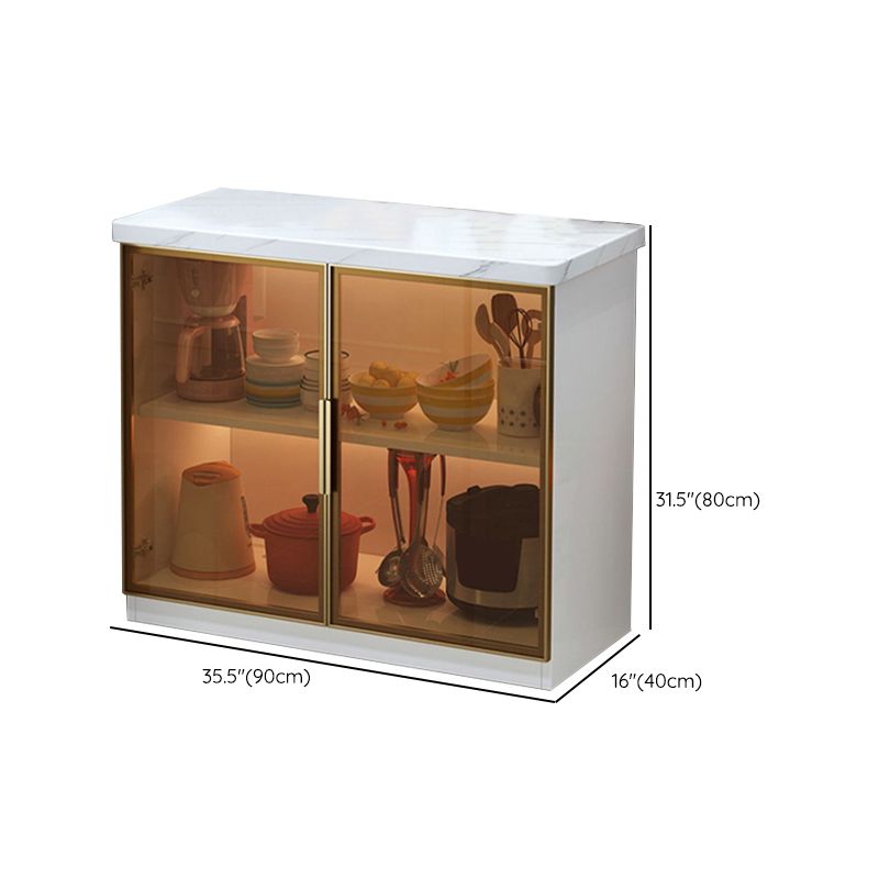 Gabinetto del server buffet contemporaneo con server da pranzo cucina di archiviazione