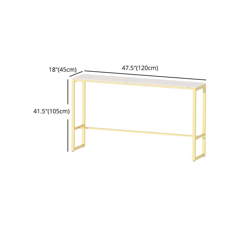 Nordic Style Sintered Stone Table Bar Counter Table for Home Clearhalo 'Bar Furniture' 'Bar Tables' 'bar_tables' 'furn' 'furn_bar_tables' 'Furniture' 'furniture_bar_tables' 'Kitchen & Dining Furniture' 1200x1200_181ce536-7b09-4ae7-a28c-341960abcef5