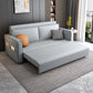 Scandinavian Sofa Bed Faux Leather Sleeper Sofa with Storage Clearhalo 'furn' 'furn_futons' 'Furniture' 'Futons & Daybeds' 'Futons' 'Living Room Furniture' 1200x1200_181cffa6-aad3-4f16-b375-809c630f22e1