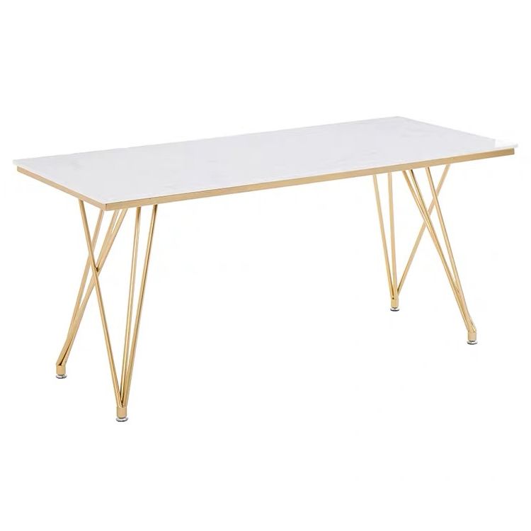 Glam 1/2/5 Pieces Dining Set Stone Top Dining Table with Chairs for Restaurant Clearhalo 'Dining Room Sets' 'Dining Tables & Seating' 'dining_room_set' 'furn' 'furn_dining_room_set' 'Furniture' 'Kitchen & Dining Furniture' 1200x1200_181d4894-bd8c-4e4a-966f-6a319c0cead5