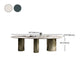 Sintered Stone Home Desk Luxury Oval Shape Fixed Table for Dining Room Clearhalo 'Dining Tables & Seating' 'Dining Tables' 'dining_table' 'furn' 'furn_dining_table' 'Furniture' 'Kitchen & Dining Furniture' 1200x1200_181f115e-3815-40bf-bed2-f797d3af3bc8