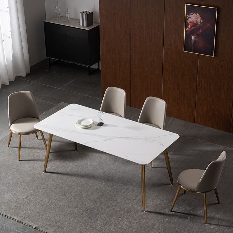 Luxury 1/2/5/7 Pieces Dining Set Sintered Stone Dining Table with Leather Chairs Clearhalo 'Dining Room Sets' 'Dining Tables & Seating' 'dining_room_set' 'furn' 'furn_dining_room_set' 'Furniture' 'furniture_dining_room_set' 'Kitchen & Dining Furniture' 'kitchen&dining_furn' 'kitchen' 1200x1200_182451e4-7541-4d46-a662-d81fb28f040d