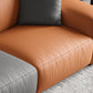 Stain-Resistant Faux Leather Standard Sofa Living Room Square Arm Settee Clearhalo 'furn' 'furn_sofas' 'Furniture' 'furniture_sofas' 'Living Room Furniture' 'Sofa' 'sofas' 1200x1200_1824db0e-dd1d-4053-8f1c-db03f0bd6e9f