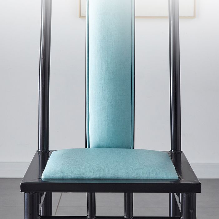 Modern Metal Dining Room Chair Slat Back Dining Chair for Restaurant Use Clearhalo ' kitchen&dining_furn' 'Dining Chairs' 'Dining Tables & Seating' 'dining_chair' 'furn' 'furn_dining_chair' 'Furniture' 'furniture_dining_chair' 'Kitchen & Dining Furniture' 'kitchen' 1200x1200_1825afed-8aec-45d5-8ca9-1d38285bcd69