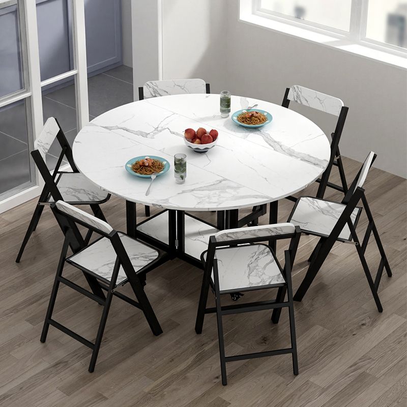 Midcentury Style Round Furniture Solid Wood Dining Table for Dining Room Clearhalo ' dining_table' 'Dining Tables & Seating' 'Dining Tables' 'furn' 'furn_dining_table' 'Furniture' 'furniture_dining_table' 'Kitchen & Dining Furniture' 'kitchen&dining_furn' 'kitchen' 'kitchen_dining_table' 1200x1200_1825e16e-4fda-48a3-ab21-90c08a7e3e8e