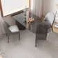 Contemporary Tempered Glass Dining Table Double Pedestal Dining Table for Dining Clearhalo ' dining_table' 'Dining Tables & Seating' 'Dining Tables' 'furn' 'furn_dining_table' 'Furniture' 'furniture_dining_table' 'Kitchen & Dining Furniture' 'kitchen&dining_furn' 'kitchen' 'kitchen_dining_table' 1200x1200_182d010b-0a82-434d-883c-5aa209e7fd4c
