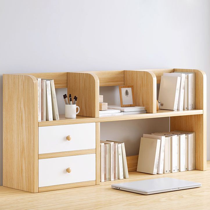 モダンなスタイルの本棚オープンバックエンジニアホームオフィス用の木製本棚