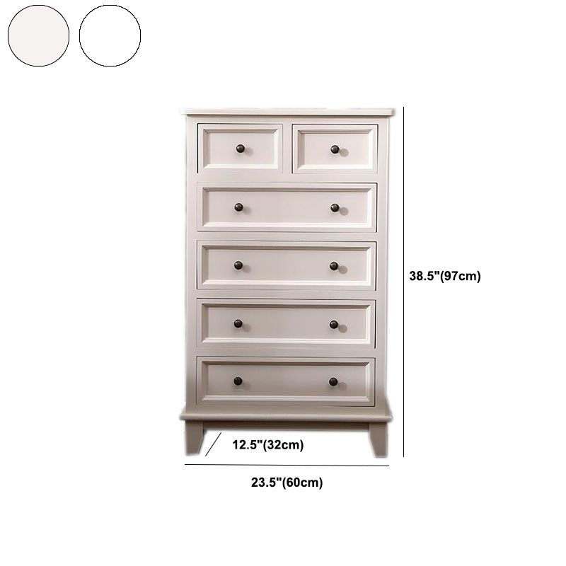 Contemporary Storage Chest Solid Wood Bedroom Storage Chest Dresser