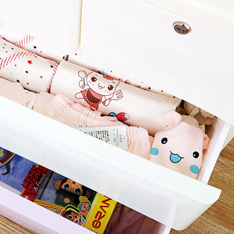 Eigentijdse lingerie borst plastic opbergkist met laden voor slaapkamer