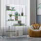 Contemporary Closed Back Bookshelf Standard Acrylic Bookcase with Shelves Clearhalo 'Bookcases' 'furn' 'furn_bookcases' 'Furniture' 'Office Furniture' 1200x1200_183fe282-1893-4e6d-b906-d339382bd0ce