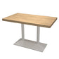 Industrial Dining Table Pine Solid Wood Table with Metal Base for Home Kitchen Dinner Clearhalo ' dining_table' 'Dining Tables & Seating' 'Dining Tables' 'furn' 'furn_dining_table' 'Furniture' 'furniture_dining_table' 'Kitchen & Dining Furniture' 'kitchen&dining_furn' 'kitchen' 'kitchen_dining_table' 1200x1200_1841aef9-80c1-4914-9c03-a31607b17342