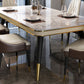 Sintered Stone Modern Rectangle Dining Table White Stone Top Table with 4 Legs Clearhalo ' dining_table' 'Dining Tables & Seating' 'Dining Tables' 'furn' 'furn_dining_table' 'Furniture' 'furniture_dining_table' 'Kitchen & Dining Furniture' 'kitchen&dining_furn' 'kitchen' 'kitchen_dining_table' 1200x1200_18488fda-8eb5-458e-b8ba-82917bcd58d7