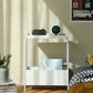 Contemporary Open Storage Bedside Cabinet Metal Accent Table Nightstand with Legs Clearhalo 'Bedroom Furniture' 'furn' 'furn_night_stand' 'Furniture' 'night_stand' 'Nightstands' 1200x1200_184a1e2b-fa8f-4c00-b7e2-db51f003a14e