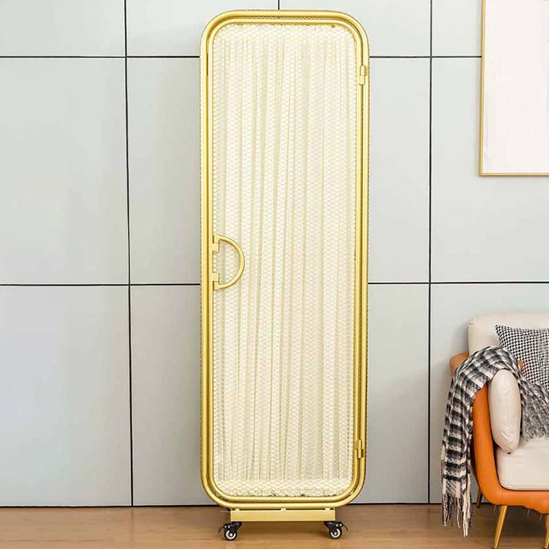 Modern Style Wardrobe Cabinet Metal Clothes Rail Wardrobe Armoire for Bedroom Clearhalo 'Armoires & Wardrobes' 'armoires_wardrobes' 'Bedroom Furniture' 'furn' 'furn_armoires_wardrobes' 'Furniture' 1200x1200_184a3ca5-1cd8-4900-9a4d-d2edb4399c81